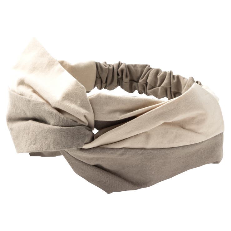 ナチュラル | ヘアターバン ヘアバンド 幅広 | CREAM-DOT