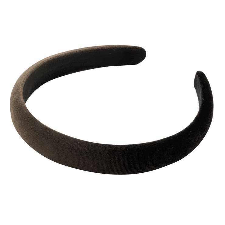 ダークブラウン | カチューシャ 大人 ミディアム幅 | CREAM-DOT