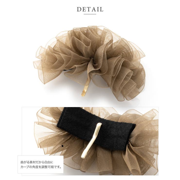 ポニーフック ヘアフック ヘアカフス | CREAM-DOT | 詳細画像4 