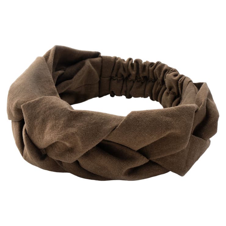 モカ | ヘアターバン ヘアバンド 幅広 | CREAM-DOT