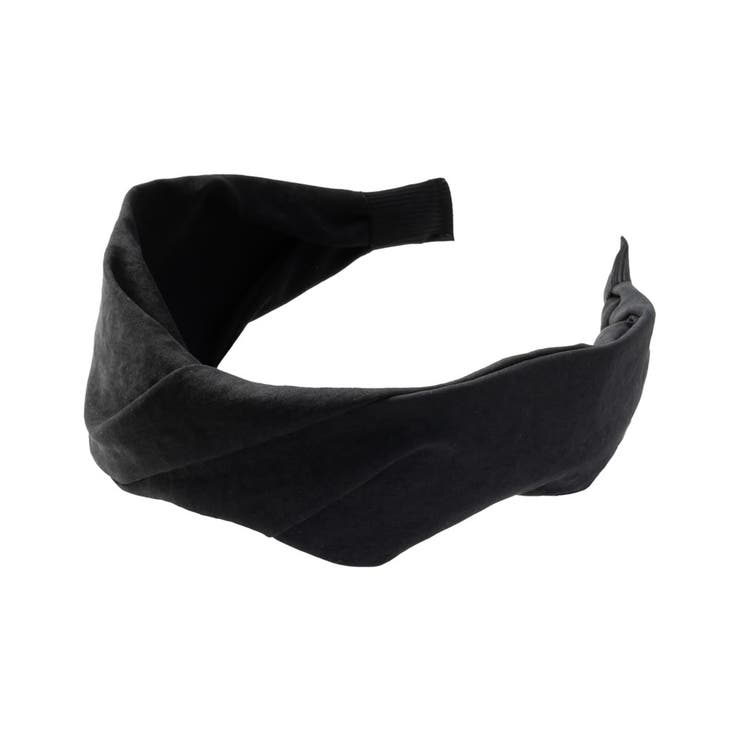 ブラック | カチューシャ ヘアバンド 幅広 | CREAM-DOT