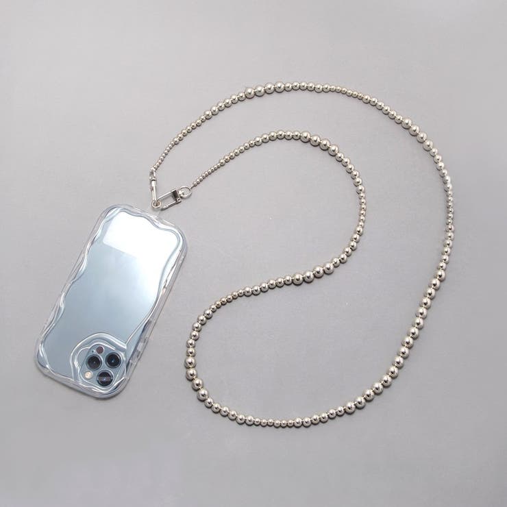 スマホショルダー ストラップホルダー メタルボール | CREAM-DOT | 詳細画像2 