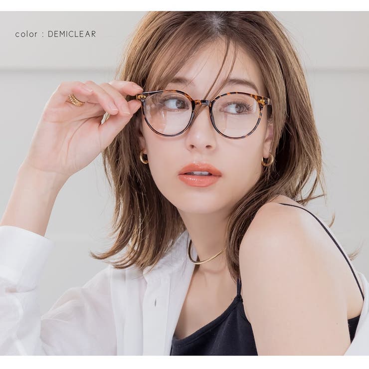 メガネ 伊達メガネ 眼鏡[品番：CRMA0009318]｜CREAM-DOT