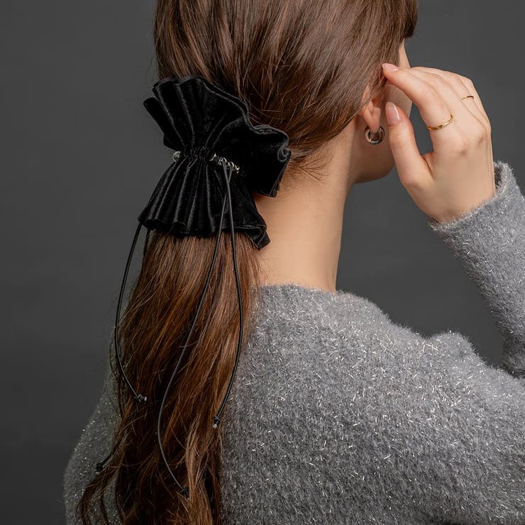 シュシュ ベロア ベルベット | CREAM-DOT | 詳細画像7 