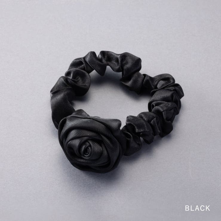 シュシュ ヘアゴム ローズ | CREAM-DOT | 詳細画像2 