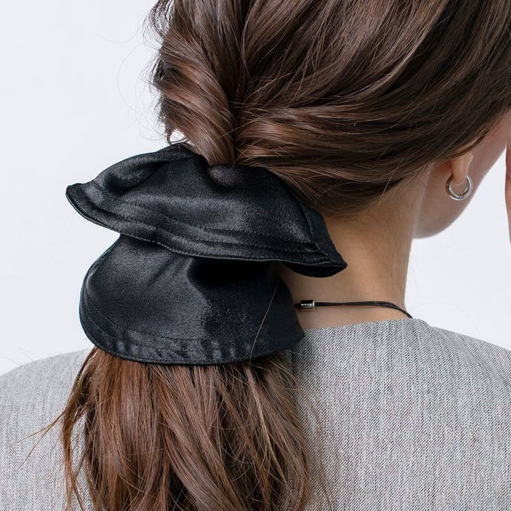 シュシュ フリル 艶 | CREAM-DOT | 詳細画像1 