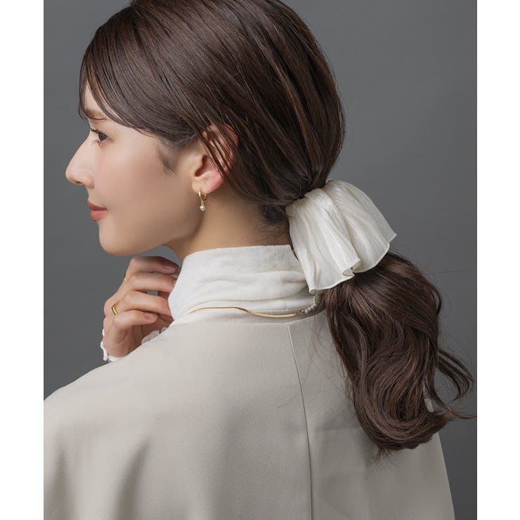 クラップカフ ポニーフック ヘアゴム | CREAM-DOT | 詳細画像10 