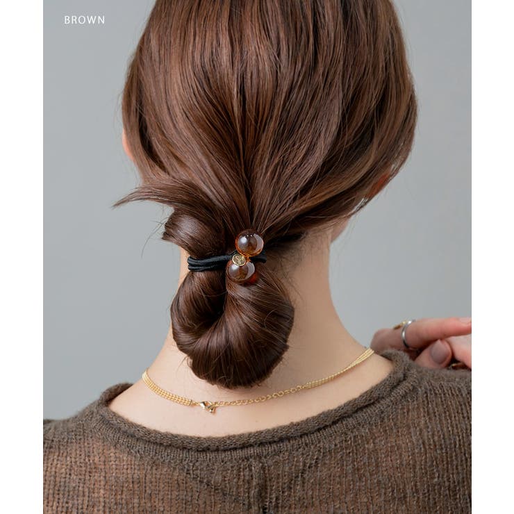 ヘアゴム スフィア 艶 | CREAM-DOT | 詳細画像7 