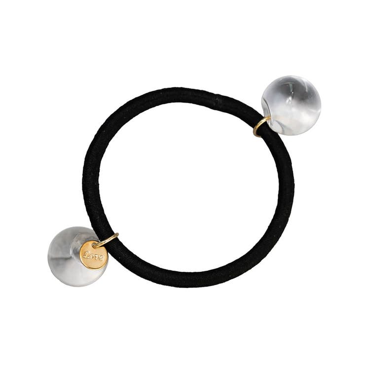 クリア | ヘアゴム スフィア 艶 | CREAM-DOT