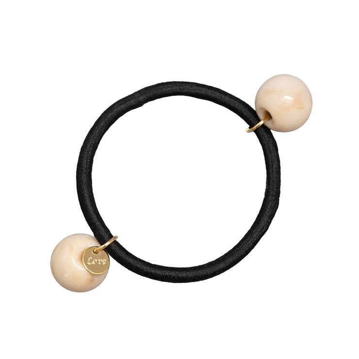 ナチュラル | ヘアゴム スフィア 艶 | CREAM-DOT