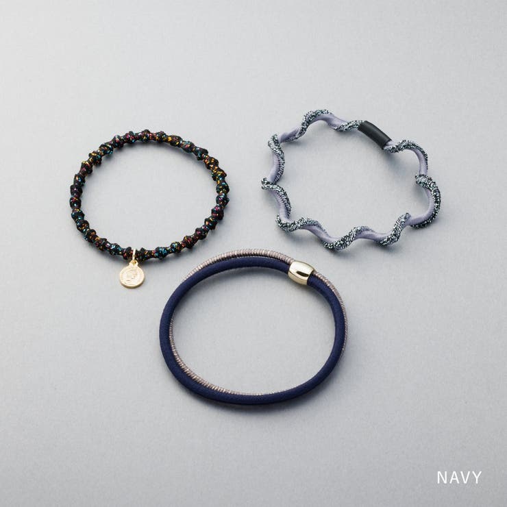 3点セット ヘアゴム ラメ | CREAM-DOT | 詳細画像4 