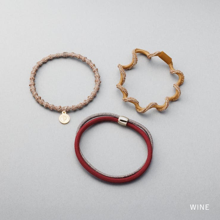 3点セット ヘアゴム ラメ | CREAM-DOT | 詳細画像5 