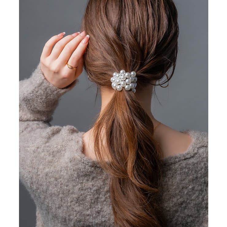 えっぴーさま❤️スワロフスキー　ヘアゴム 新作❤️スワロフスキー ヘアゴム - メルカリ