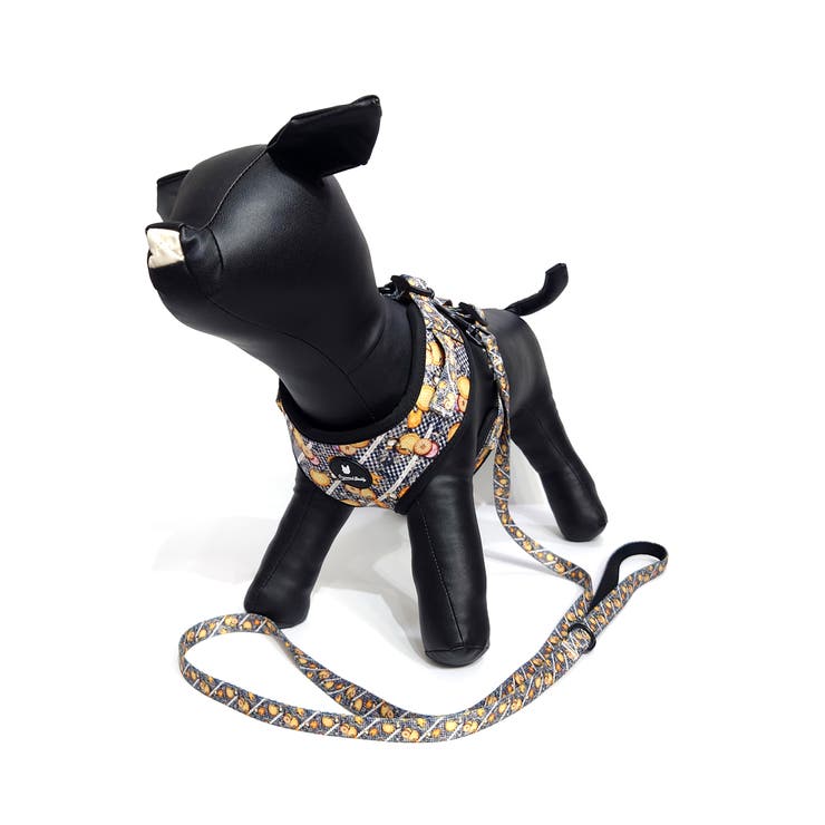 DOG harness+Belt/Ring-Gong Biscuit/Mサイズ | CRYSTAL BALL | 詳細画像1 