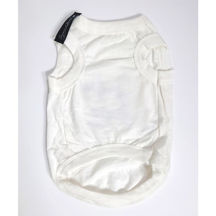 25th Vingt-cinq Dog Tank top/ホワイト/Sサイズ | CRYSTAL BALL | 詳細画像3 