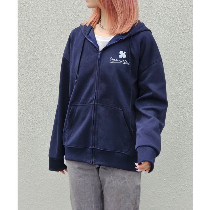 Gramercy Hoodie/ネイビー | CRYSTAL BALL | 詳細画像2 
