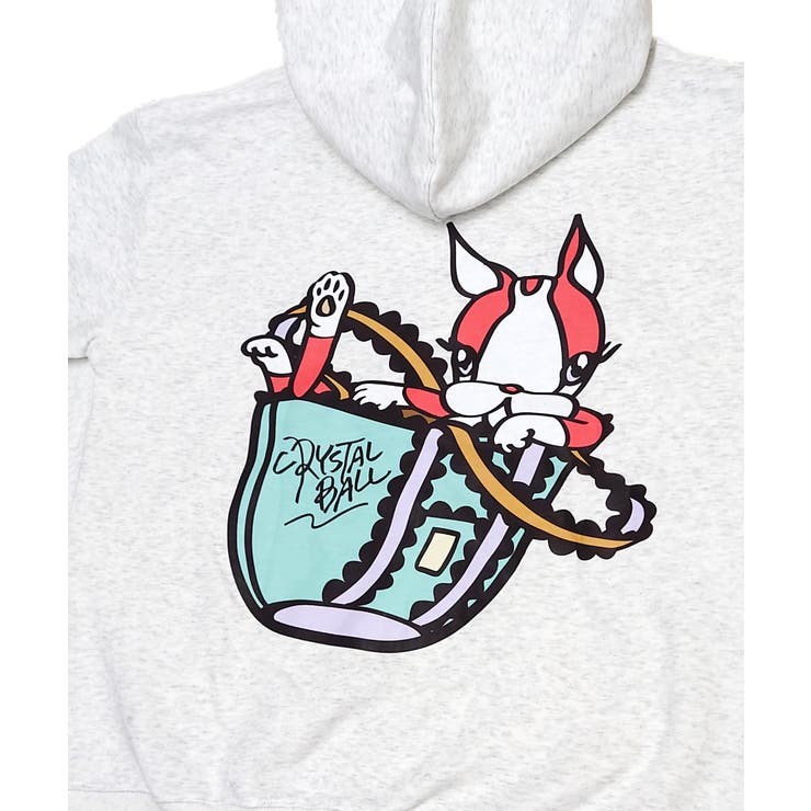 Gramercy Hoodie/杢グレー | CRYSTAL BALL | 詳細画像5 