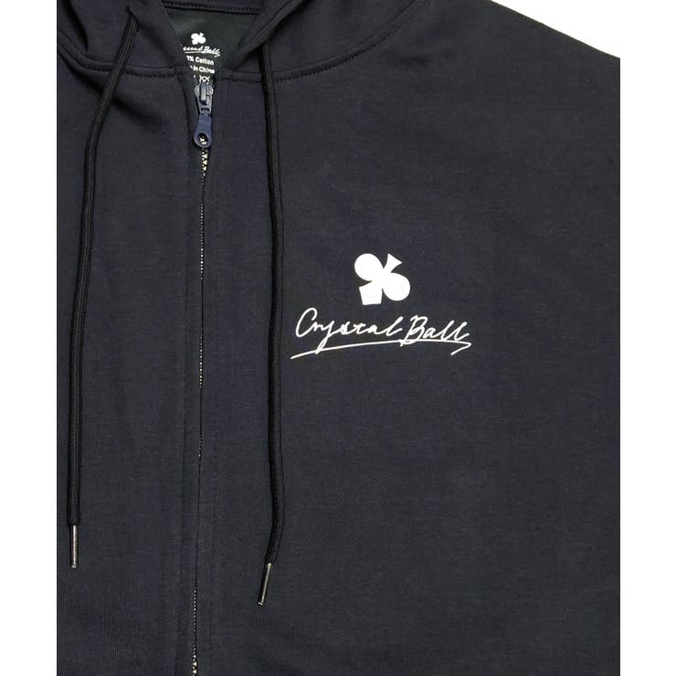 Gramercy Hoodie/ネイビー | CRYSTAL BALL | 詳細画像4 