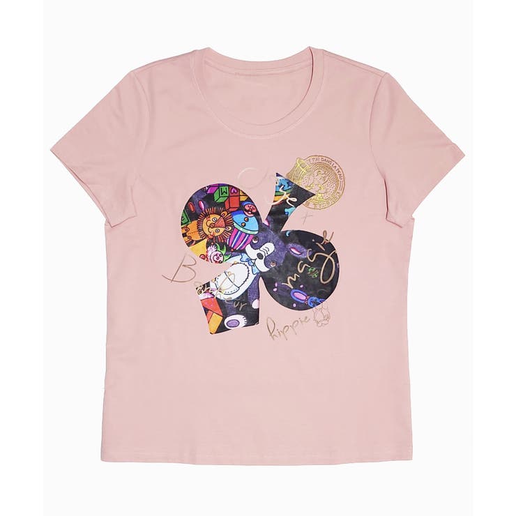 TOYBOX HIPPIE&Lapan T-shirt/ピンク | CRYSTAL BALL | 詳細画像2 