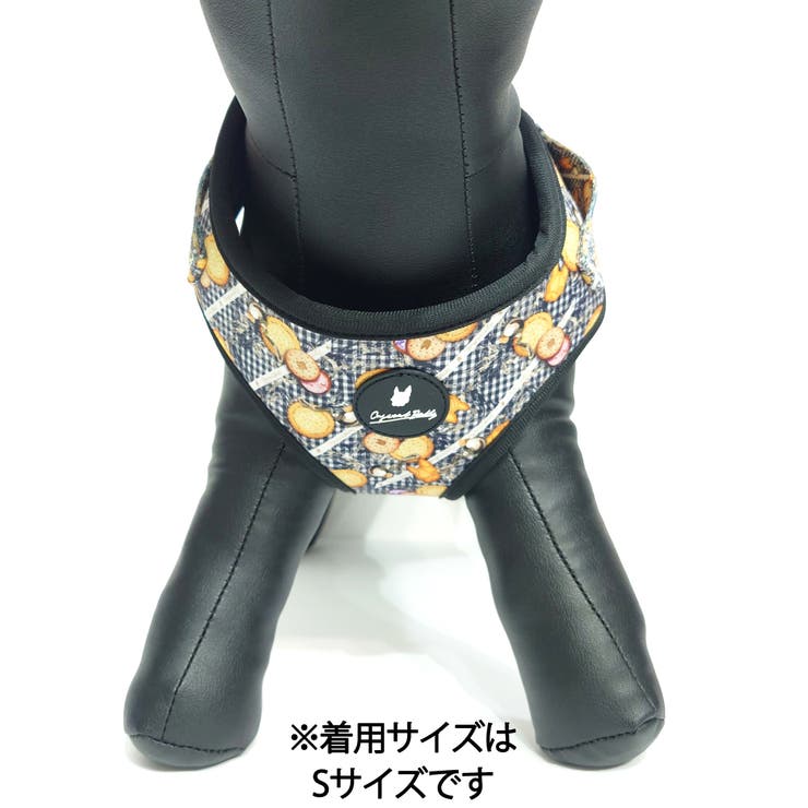 DOG harness+Belt/Ring-Gong Biscuit/Mサイズ | CRYSTAL BALL | 詳細画像2 