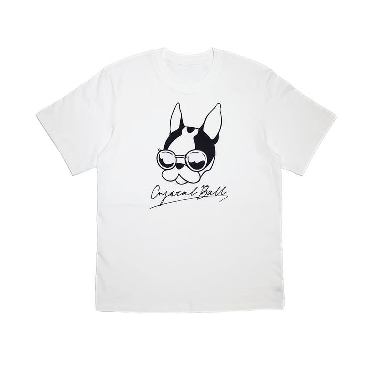 VacancesHIPPIE BIG T-shirt/ホワイト | CRYSTAL BALL | 詳細画像2 