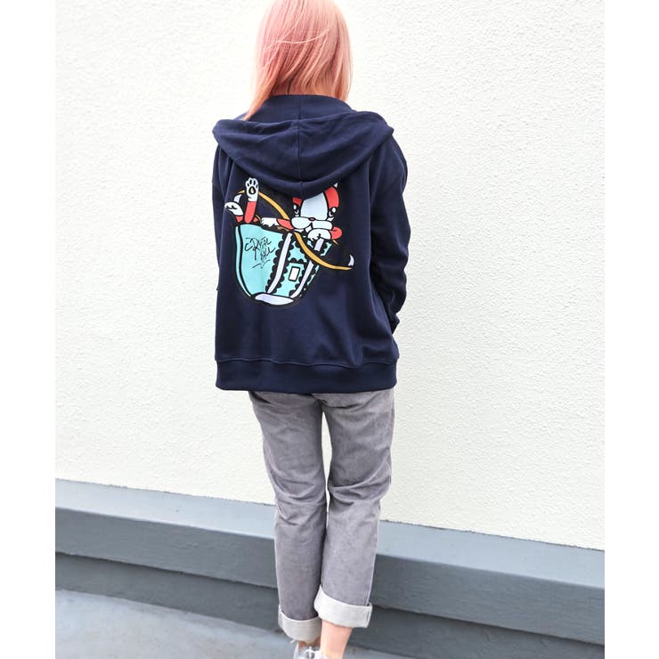 Gramercy Hoodie/ネイビー | CRYSTAL BALL | 詳細画像8 