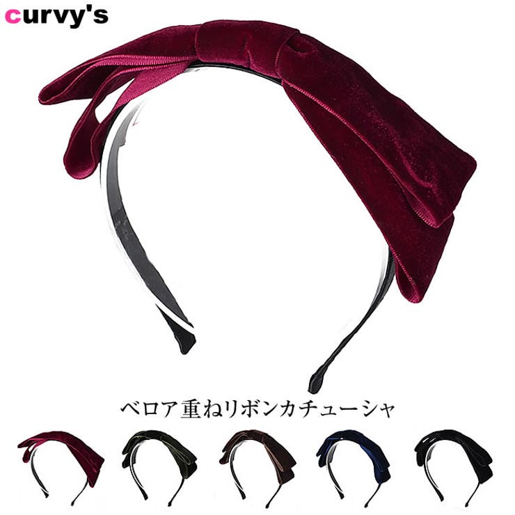 カチューシャ ヘアアクセサリー ヘアーアクセサリー | curvy's  | 詳細画像1 