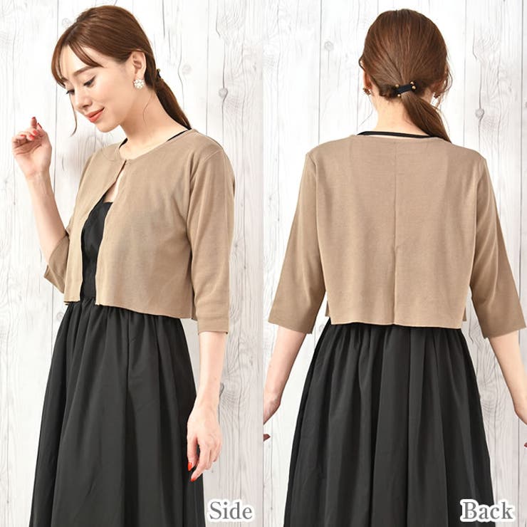 カーディガン レディース 丸首 | curvy's  | 詳細画像5 