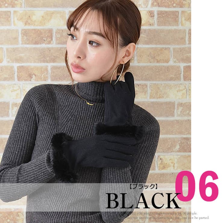 手袋 グローブ ラビットファー | curvy's  | 詳細画像9 