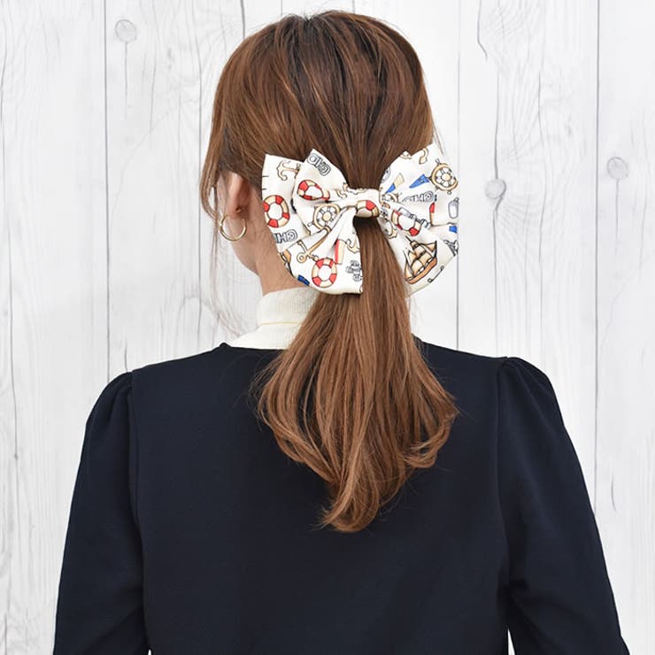 リボン ヘアゴム ポニーフック | curvy's  | 詳細画像7 