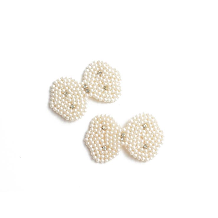 09.バタフライホワイト | (ラグジュアリーシューズクリップ)シューズクリップ レディース シューズ | curvy's 