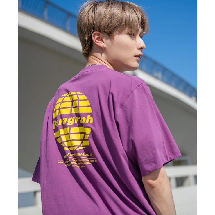 【Paragraph】関税込★EARTH ELLIPSロゴTシャツ★兼用 Paragraph 】 パラグラフ 男女兼用 正規品 直輸入 シーズン9