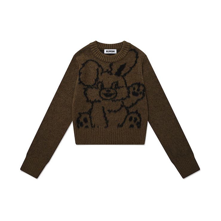 KIRSH WITTY BUNNY CROP KNIT KA/全2色[品番：PBIW0000896]｜KIRSH