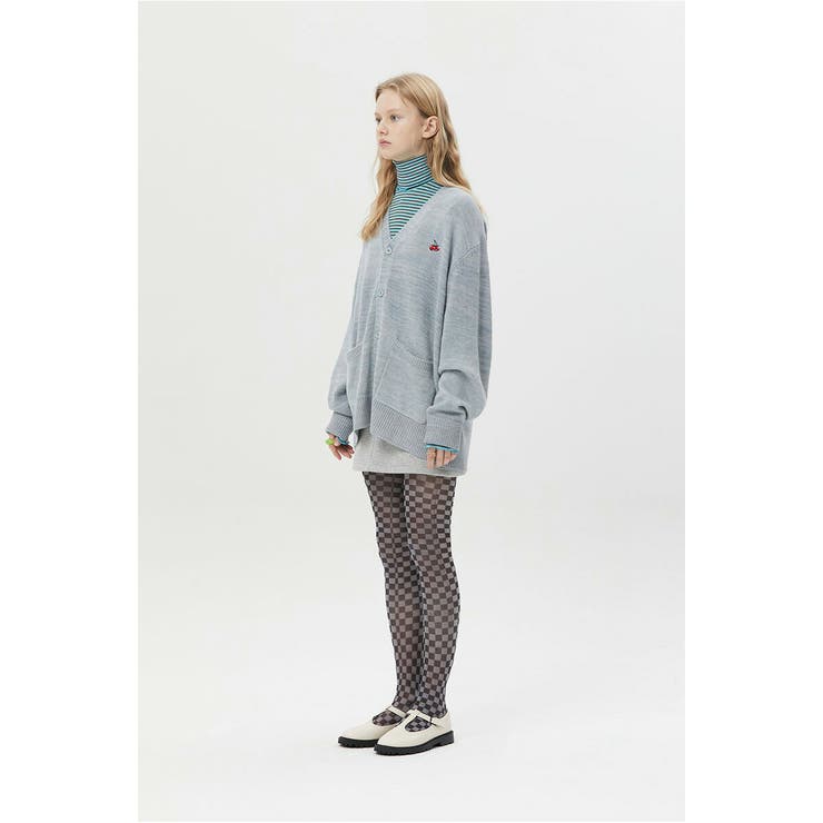 KIRSH キルシー　カーディガン KIRSH キルシー SMALL CHERRY CROP CARDIGAN LS/ スモールチェリー