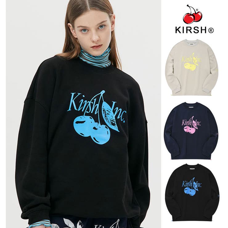 【値段交渉可能】キルシー トレーナー KIRSH 正規品 KIRSH キルシー スウェット トレーナー グレー 韓国 - メルカリ