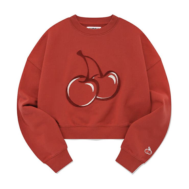 KIRSH BIG CHERRY DRAWING HOODIE ビックチェリードローイング