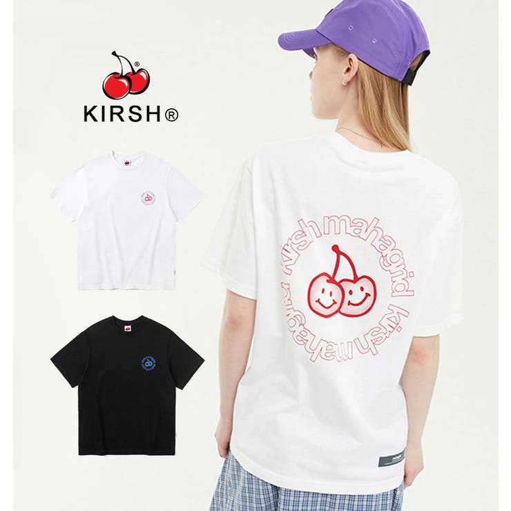 キルシー KIRSH ロゴTシャツ 白 - ポロシャツ