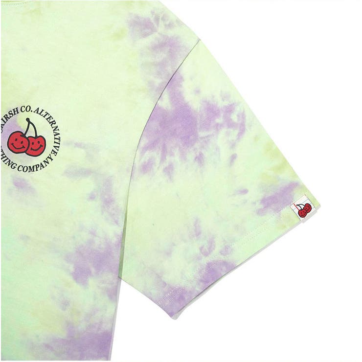 CIRCLELOGOT-SHIRTHS/ドゥードルチェリータイダイサークルロゴTシャツ/GRN(グリーン)/GRL