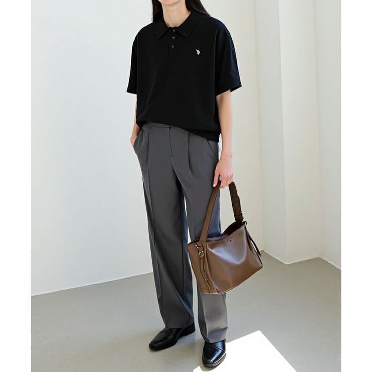 半袖ポロシャツ レディース ニット | DAESE TOKYO | 詳細画像8 