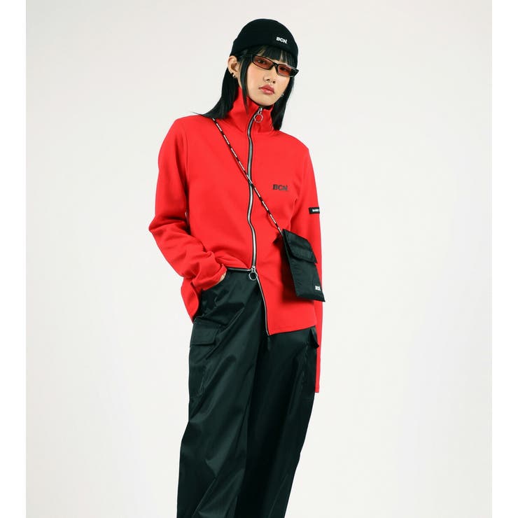 collusion cropped tech jacket