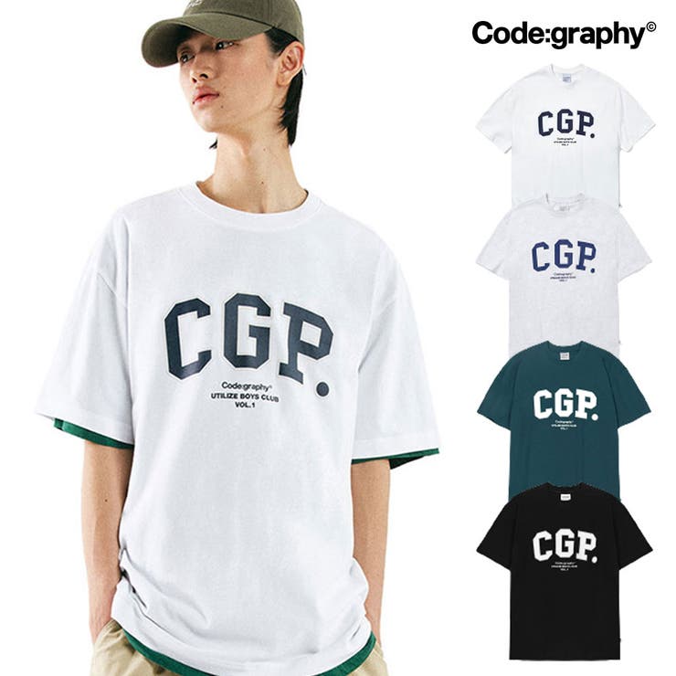 激安大特価！ CODEGRAPHY TEE[品番 コードグラフィークールコットンロゴ トップス