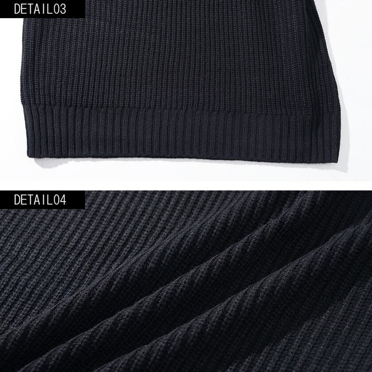 畦編みタートル長袖ニットソー ニット タートルネック | DAESE TOKYO | 詳細画像7 