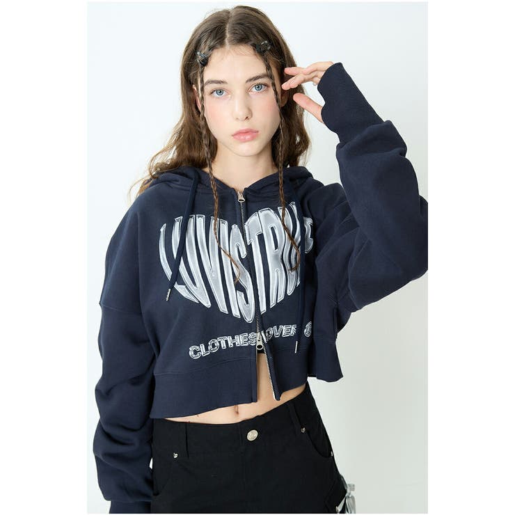 LUVISTRUE ラブイズトュルー ジップパーカー ファーパーカー LUV IS LUVISTRUE ラブイズトュルー ジップパーカー ファーパーカー LUV IS