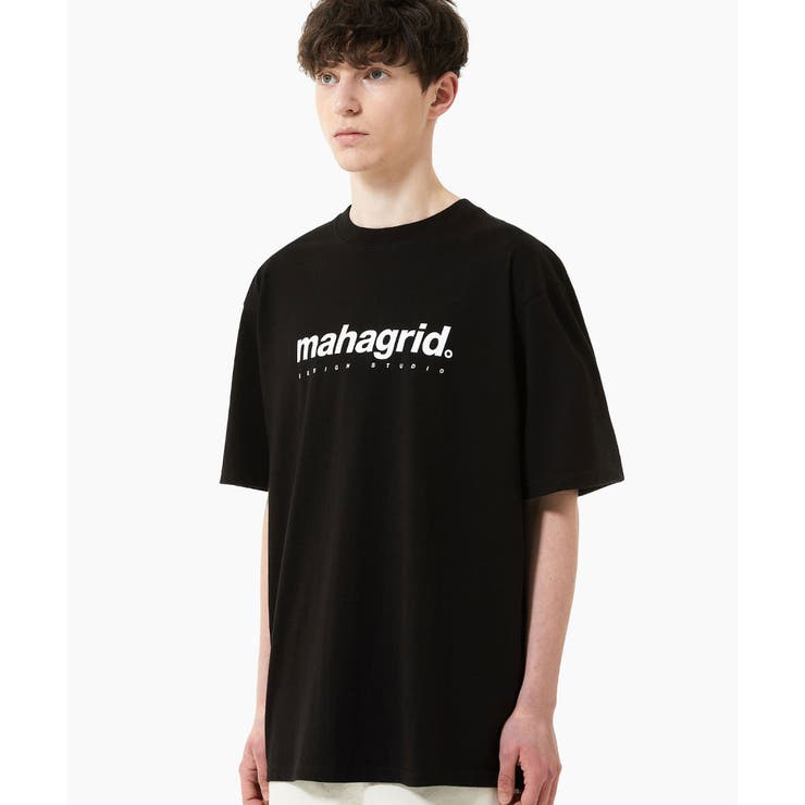 mahagrid マハグリッド ベーシックロゴTシャツ[品番：PBIW0000203