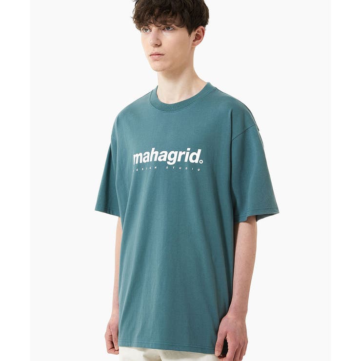 mahagrid マハグリッド ベーシックロゴTシャツ[品番：PBIW0000203