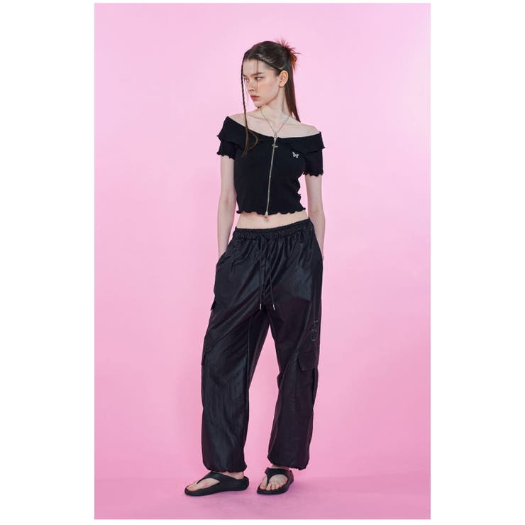 FANCY CLUB オフショルダー トレーナー NASTY FANCY CLUB[品番：PBIW0002209]｜DAESE TOKYO