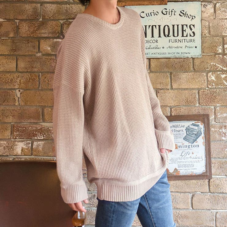 ビッグシルエットニット オーバーサイズ ワッフル | DAESE TOKYO | 詳細画像2 