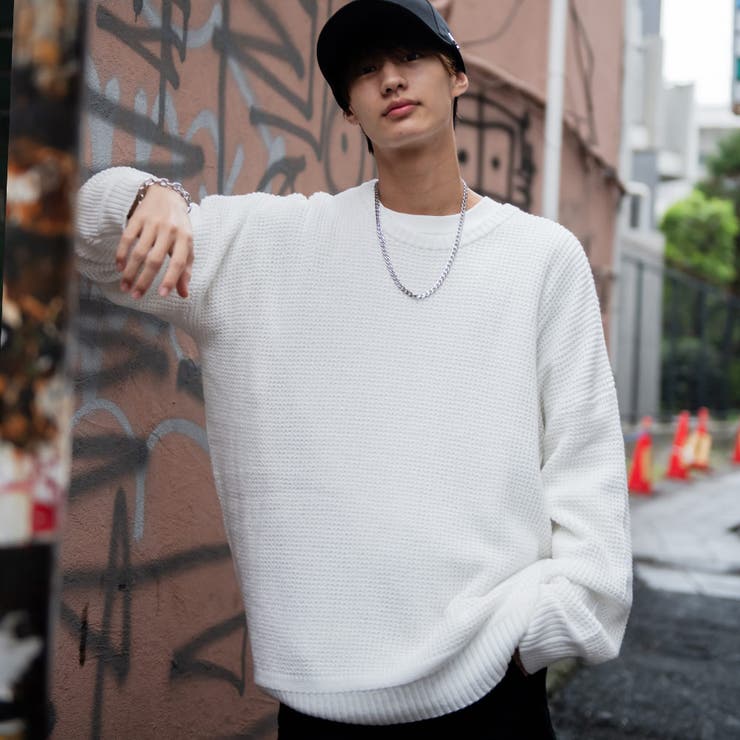 ビッグシルエットニット オーバーサイズ ワッフル | DAESE TOKYO | 詳細画像8 