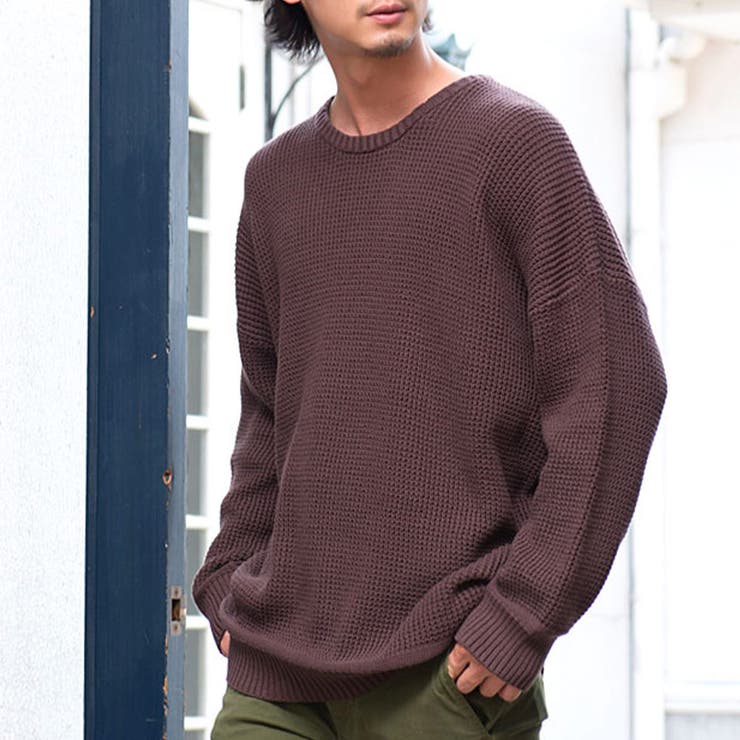 ビッグシルエットニット オーバーサイズ ワッフル | DAESE TOKYO | 詳細画像15 