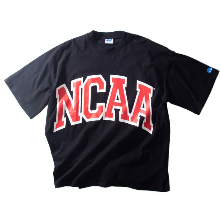 NCAA ビッグロゴプリントクルーネック半袖Tシャツ 全4色[品番